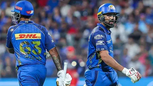 Rohit Sharma Retires Hurt in MI vs RCB Clash, Injury Concern for Mumbai Indians